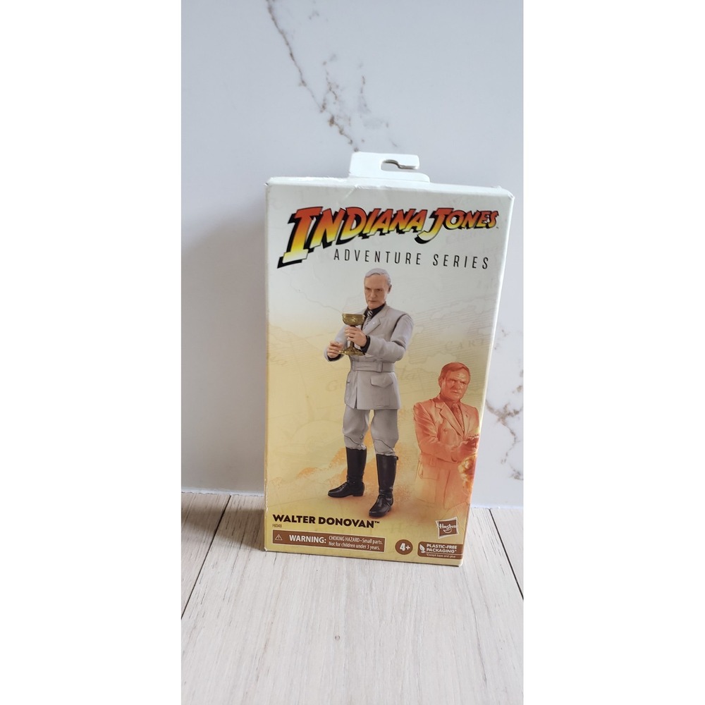 Hasbro Indiana Jones Walter Donovan 6″ New in Box Adventure Series